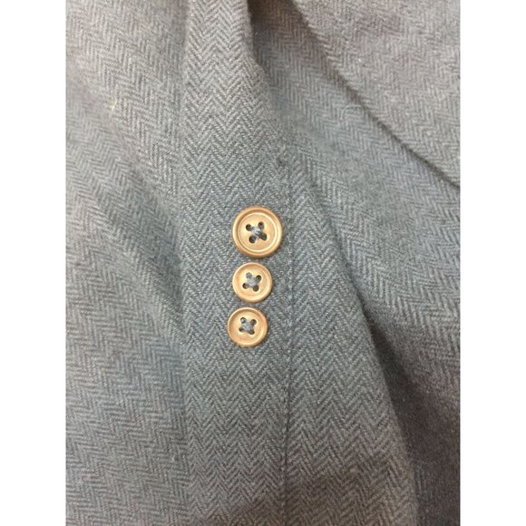 Men Croft & Barrow Blue Long Sleeve Button Down Cotton Top Shirt Size M Medium - Picture 9 of 15